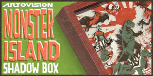 Artovision Monster Island Shadowbox!